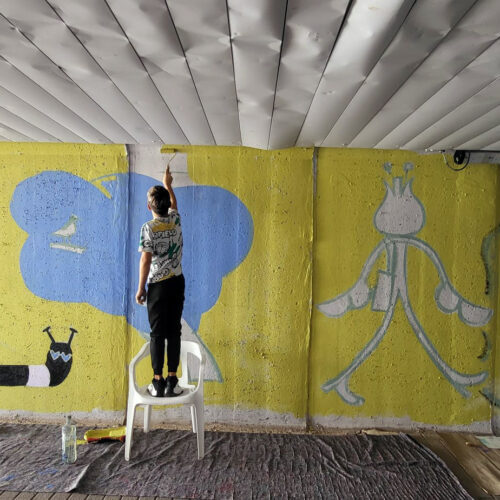 Mural participativo por la diversidad, Foios